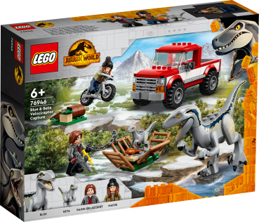 Preview: LEGO® Jurassic World™ - 76946 - Blue & Beta in der Velociraptor-Falle
